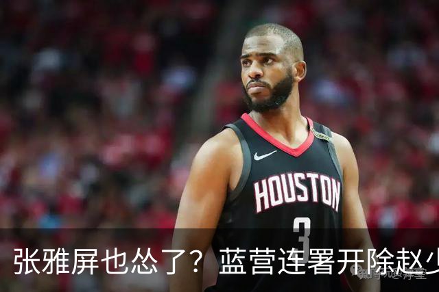 张雅屏也怂了？蓝营连署开除赵少康，张雅屏：联署人数不能替代事证