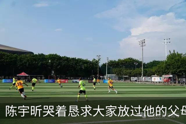 陈宇昕哭着恳求大家放过他的父母，说他的父母没有过错
